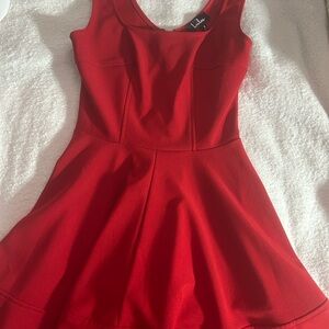 Lulu's Red Mini Dress